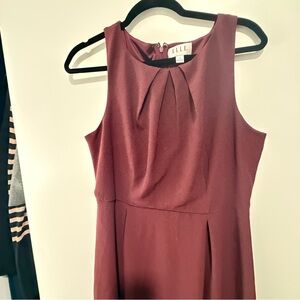ELLE Women's Maroon Dress